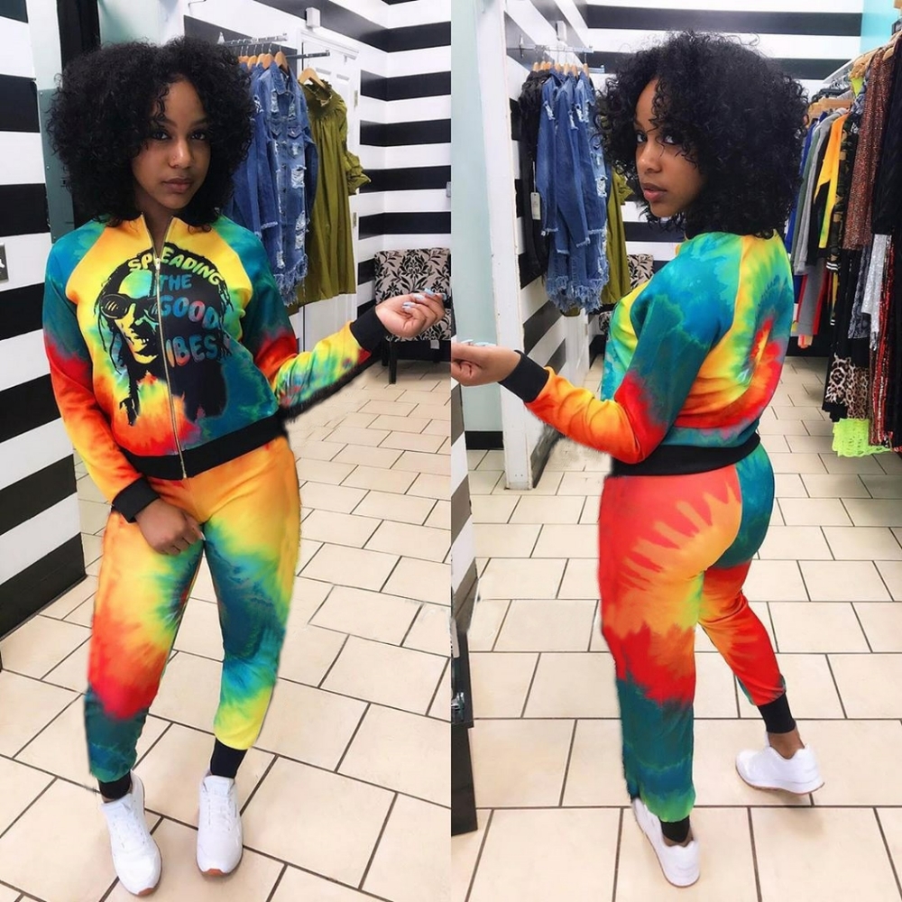 Good vibes Bob Marley Tie & Dye sport wear